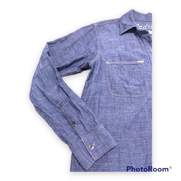 ✨Madewell Denim Button Down Tunic Top - Picture 4 of 7